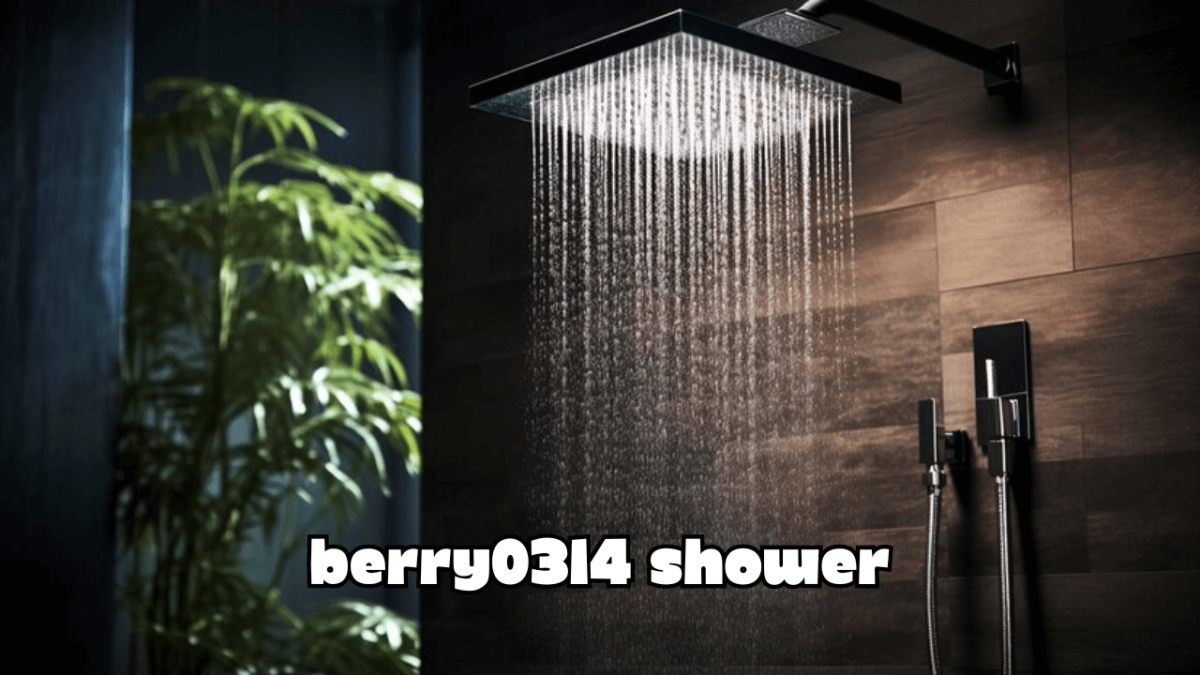 The Berry0314 Shower Is Fashionable and Easy to Fix