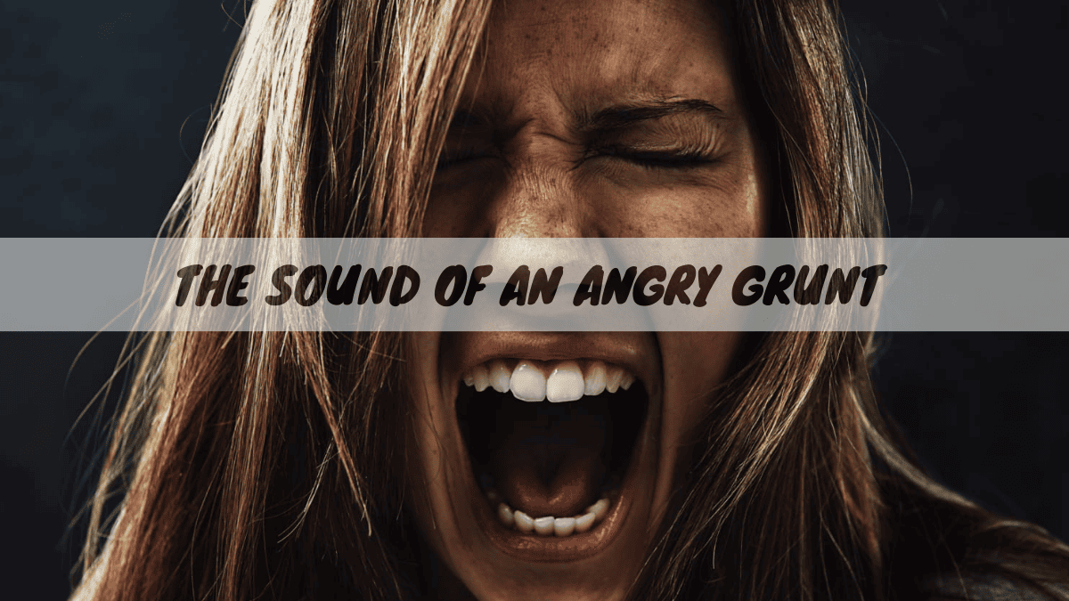 How to Interpret the sound of an angry grunt nyt Times